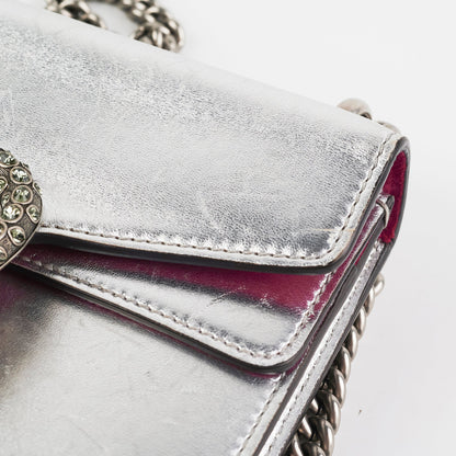 Gucci Silver Mini Dionysus
