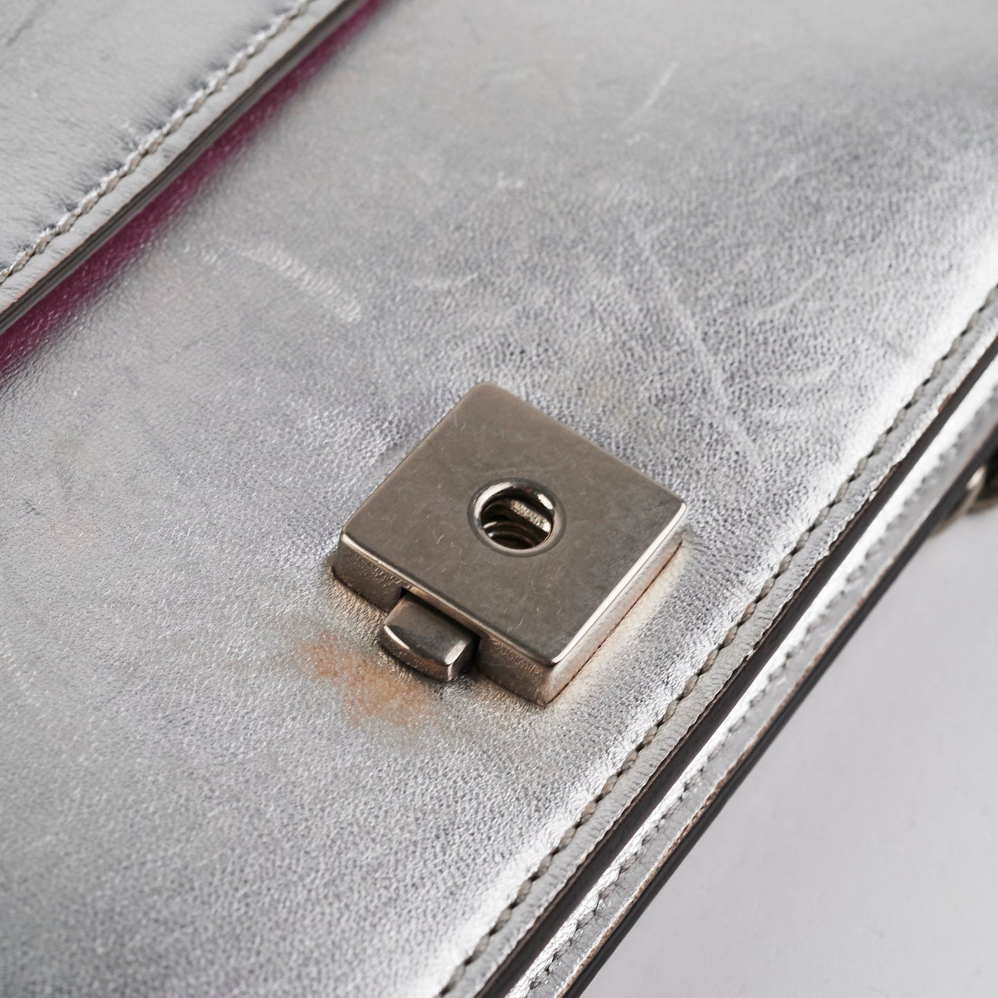 Gucci Silver Mini Dionysus