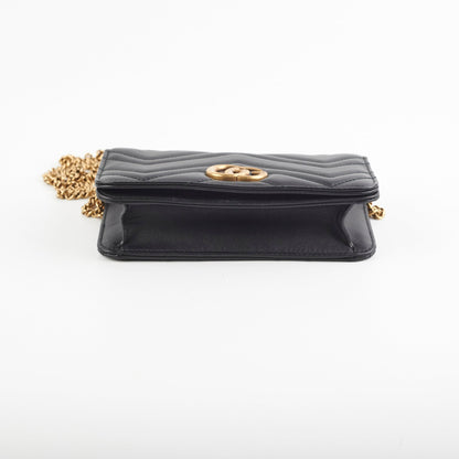 Gucci Mini Marmont Black Crossbody Bag
