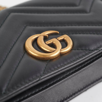 Gucci Mini Marmont Black Crossbody Bag
