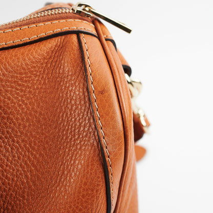 Gucci Brown Medium Web Crossbody Bag