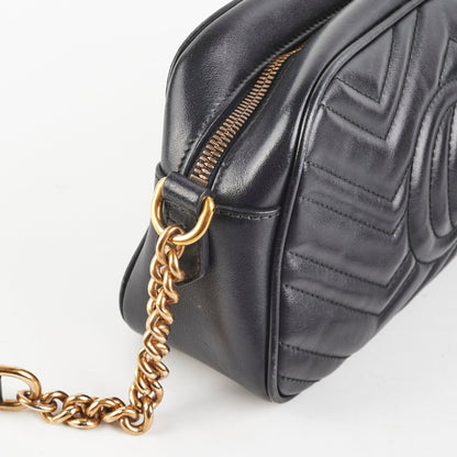 Gucci Marmont Camera Bag Small Black