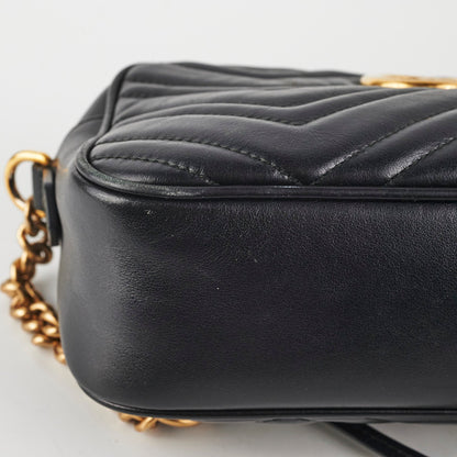 Gucci Marmont Camera Bag Small Black
