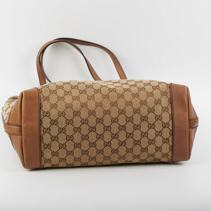Gucci Craft Monogram Tote Bag