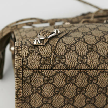 Gucci x Balenciga The Hacker Projoect Classic City Bag GG Coated Canvas