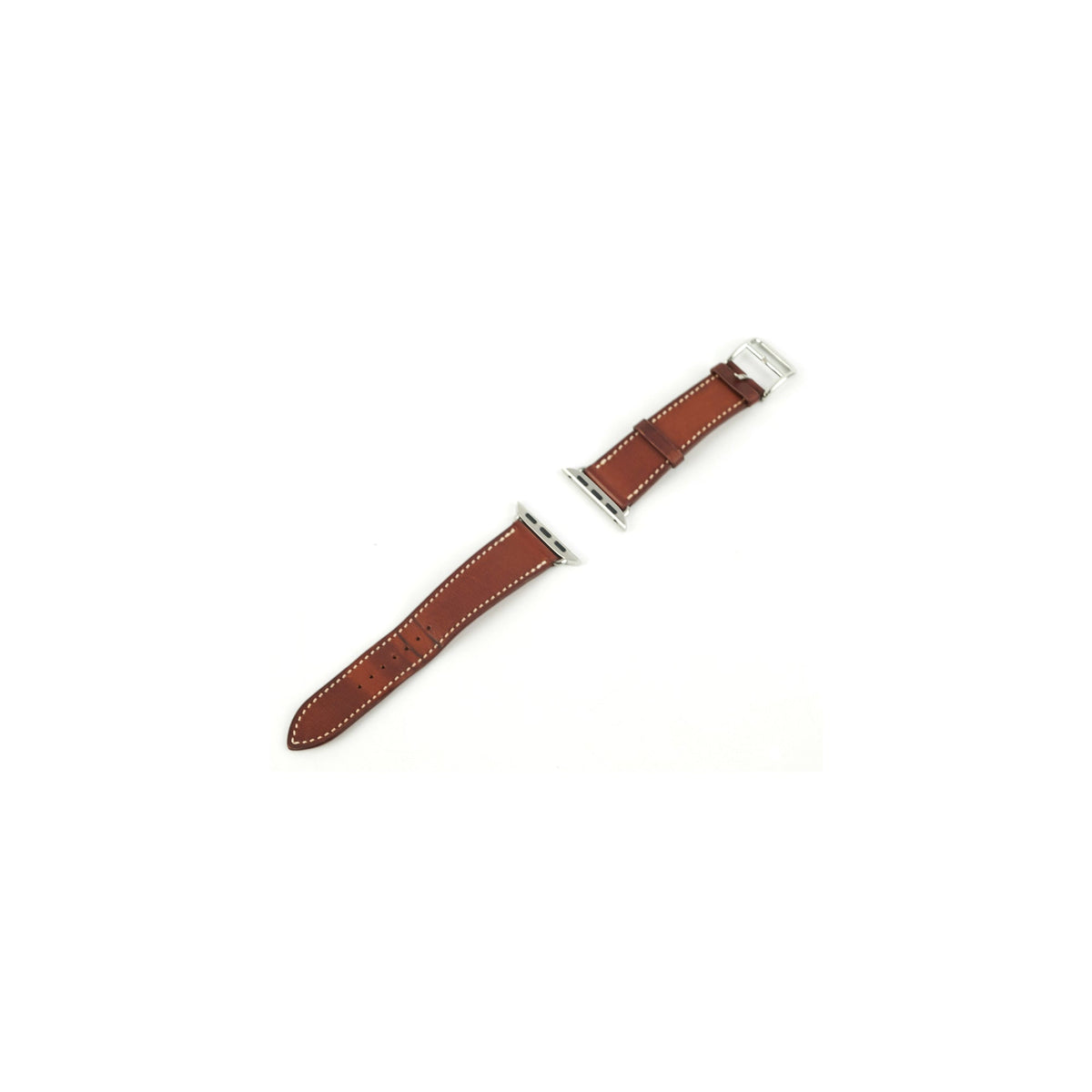 Hermes Fauve Barenia Apple Watch Strap 40mm (Y stamp)