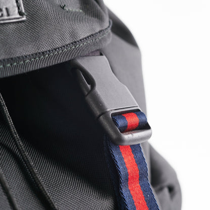 Gucci Techco Black Canvas Backpack
