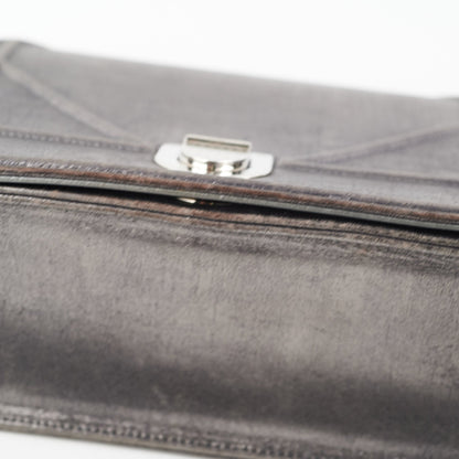 Dior Medium Diorama Metallic Grey