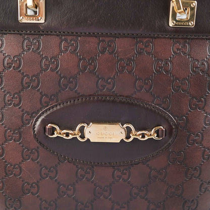 Gucci Guccissima Monogram Brown Tote Bag
