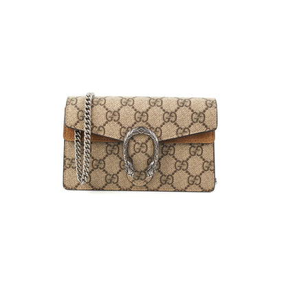 Gucci Super Mini Dionysus GG Crossbody Bag