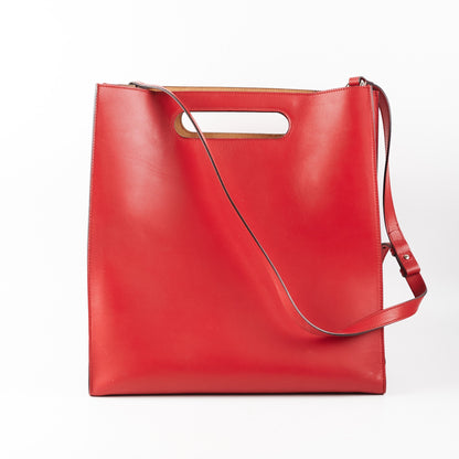 Gucci XL Tote Leather Red