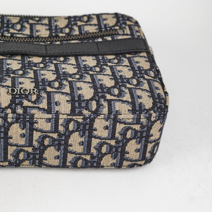 Dior Safari Oblique Messenger Bag Navy