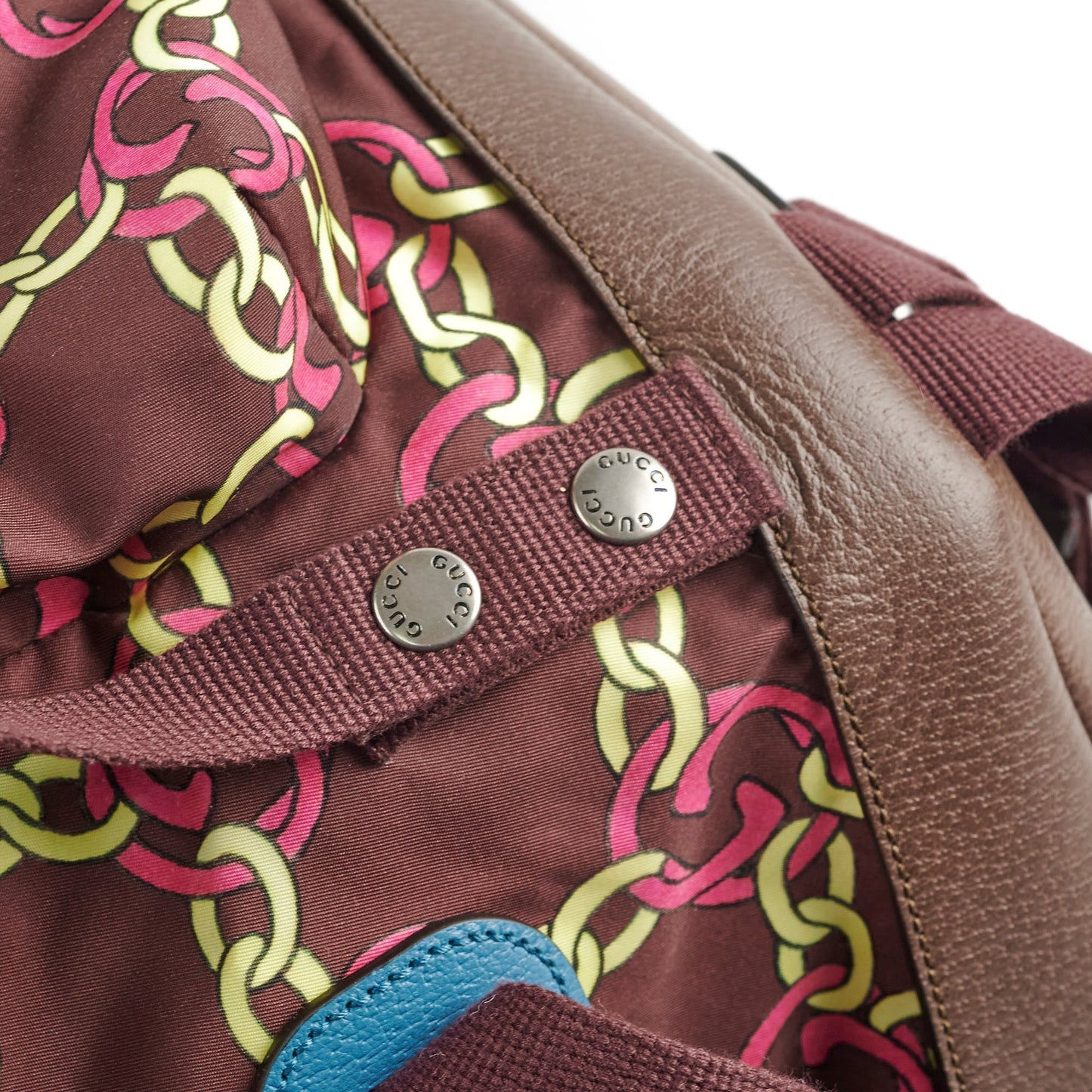 Gucci x Northface Nylon & Leather Backpack