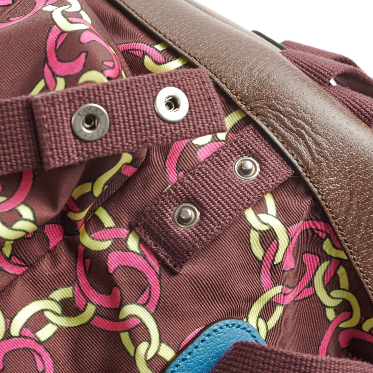 Gucci x Northface Nylon & Leather Backpack
