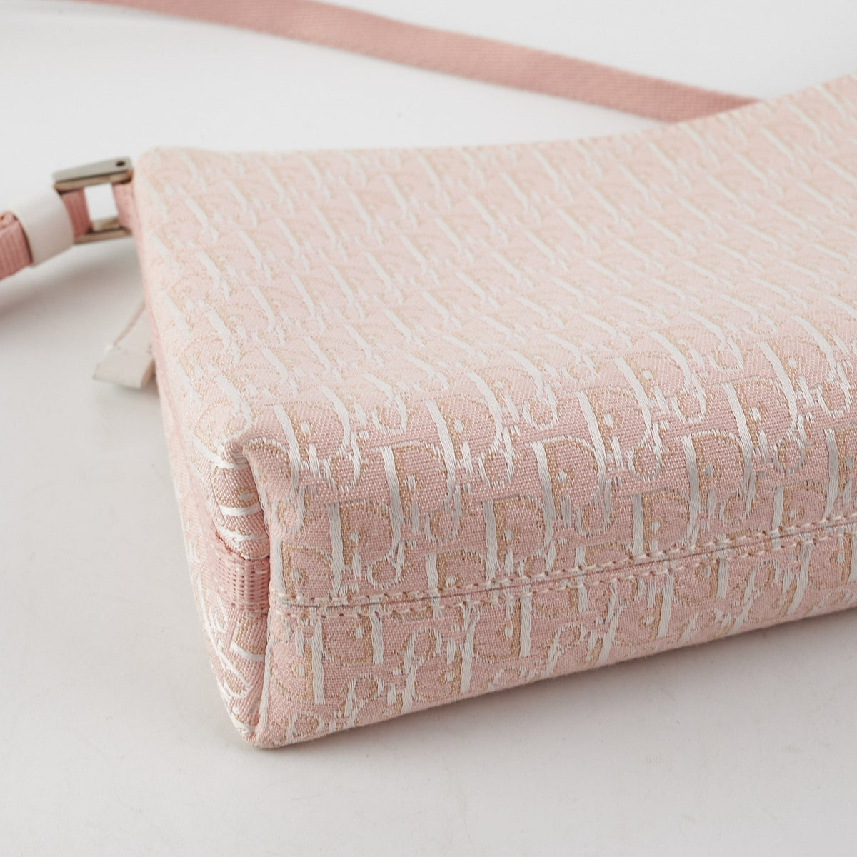 ITEM 13 - Dior Vintage Diorissimo Trotter Pochette Bag Pink