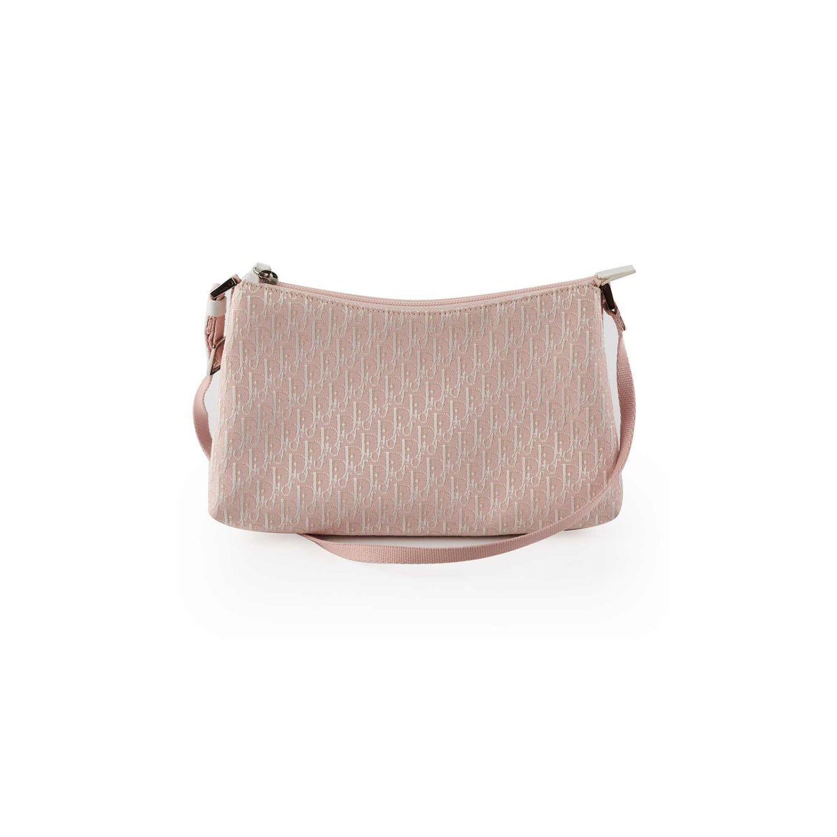 ITEM 13 - Dior Vintage Diorissimo Trotter Pochette Bag Pink