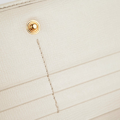 Gucci Horsebit 1955 White Wallet on Chain