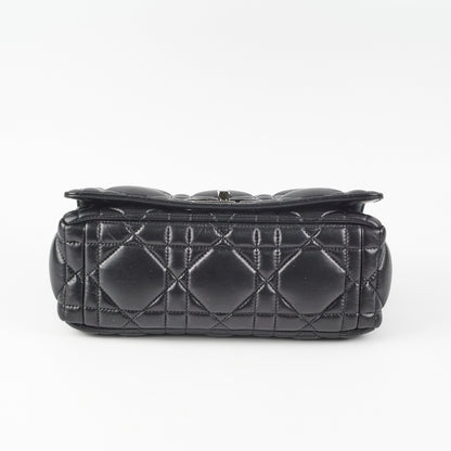 BC Dior Medium Caro Bag Black