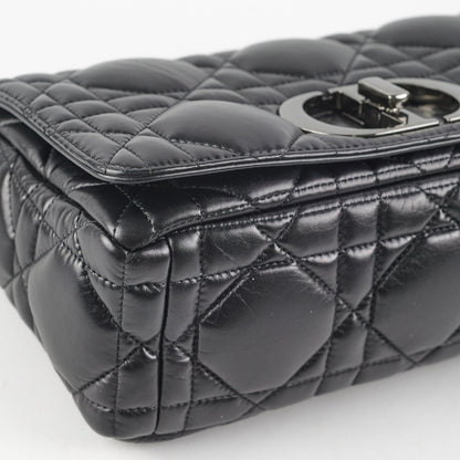 BC Dior Medium Caro Bag Black