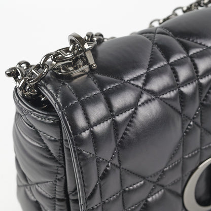 BC Dior Medium Caro Bag Black
