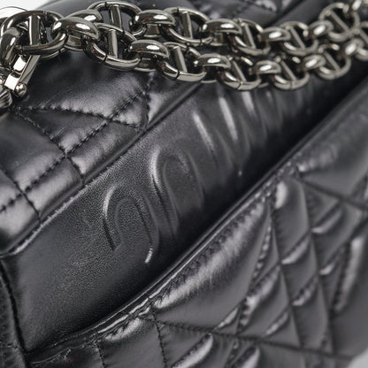 BC Dior Medium Caro Bag Black