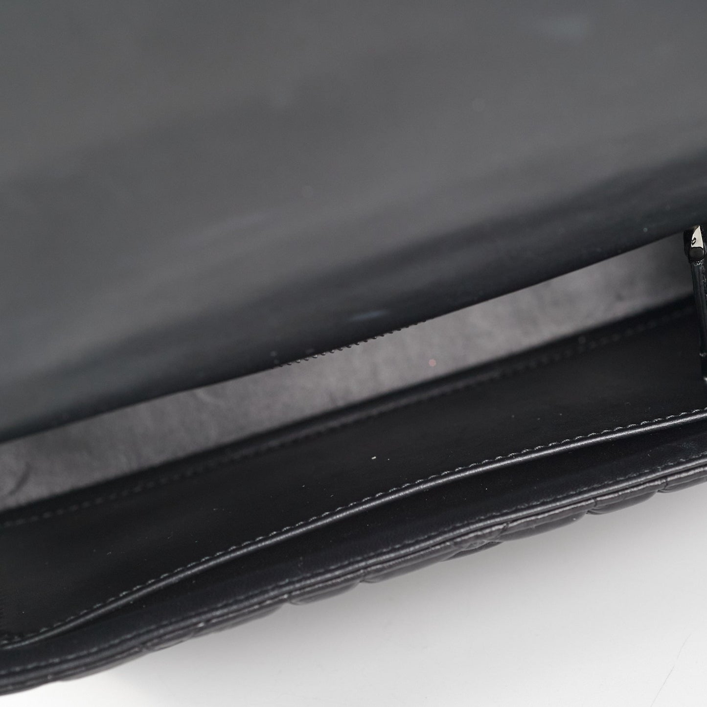 BC Dior Medium Caro Bag Black