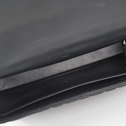 BC Dior Medium Caro Bag Black