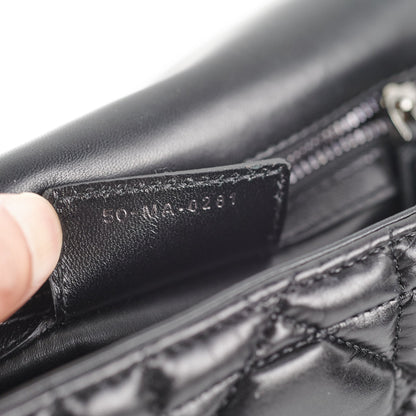 BC Dior Medium Caro Bag Black