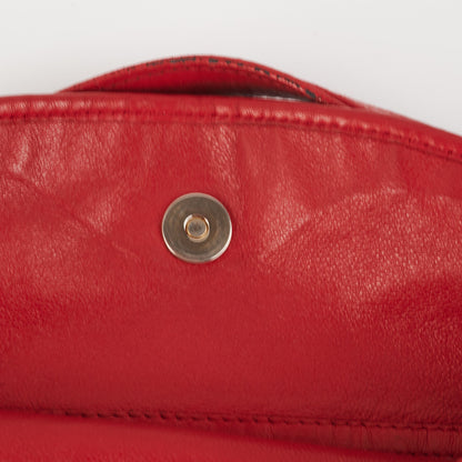 Dior Lady Dior Soft Shopper Tote Red