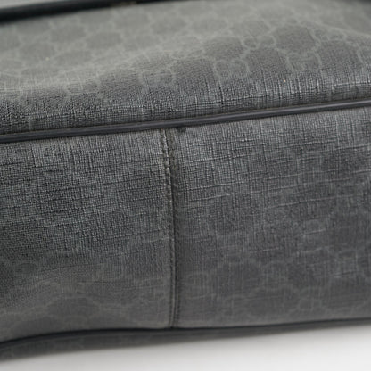 Gucci Mens Black Shoulder Monogram Bag