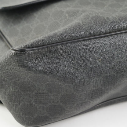Gucci Mens Black Shoulder Monogram Bag