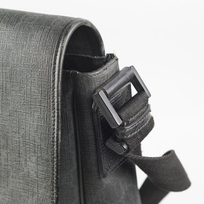 Gucci Mens Black Shoulder Monogram Bag