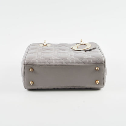 Christian Dior Small Lady Dior ABC Grey