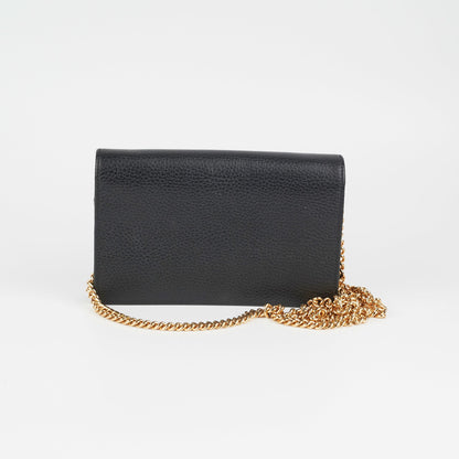 Gucci Wallet on Chain WOC Black