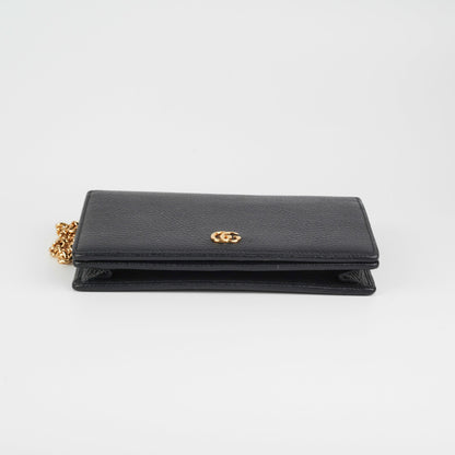 Gucci Wallet on Chain WOC Black