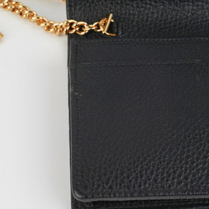 Gucci Wallet on Chain WOC Black