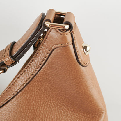 Gucci Horsebit Hobo Shoulder Bag Brown