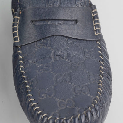 Gucci Men's Loafers Navy Size US 10