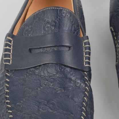 Gucci Men's Loafers Navy Size US 10