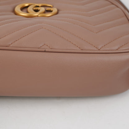 Gucci Marmont Small Shoulder Bag Dusty Pink
