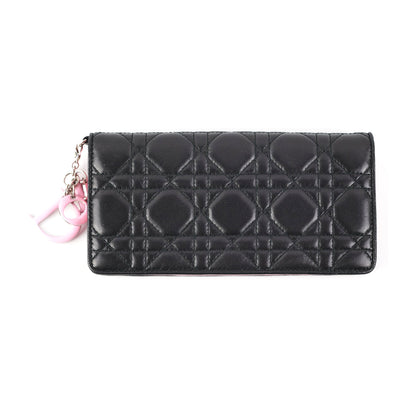 Dior Black Long Wallet