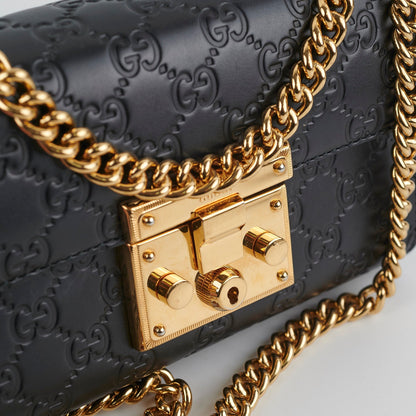 Gucci Padlock Small Black Bag