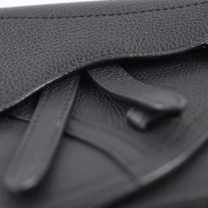 Christian Dior Men's Saddle Crossbody Bag Black