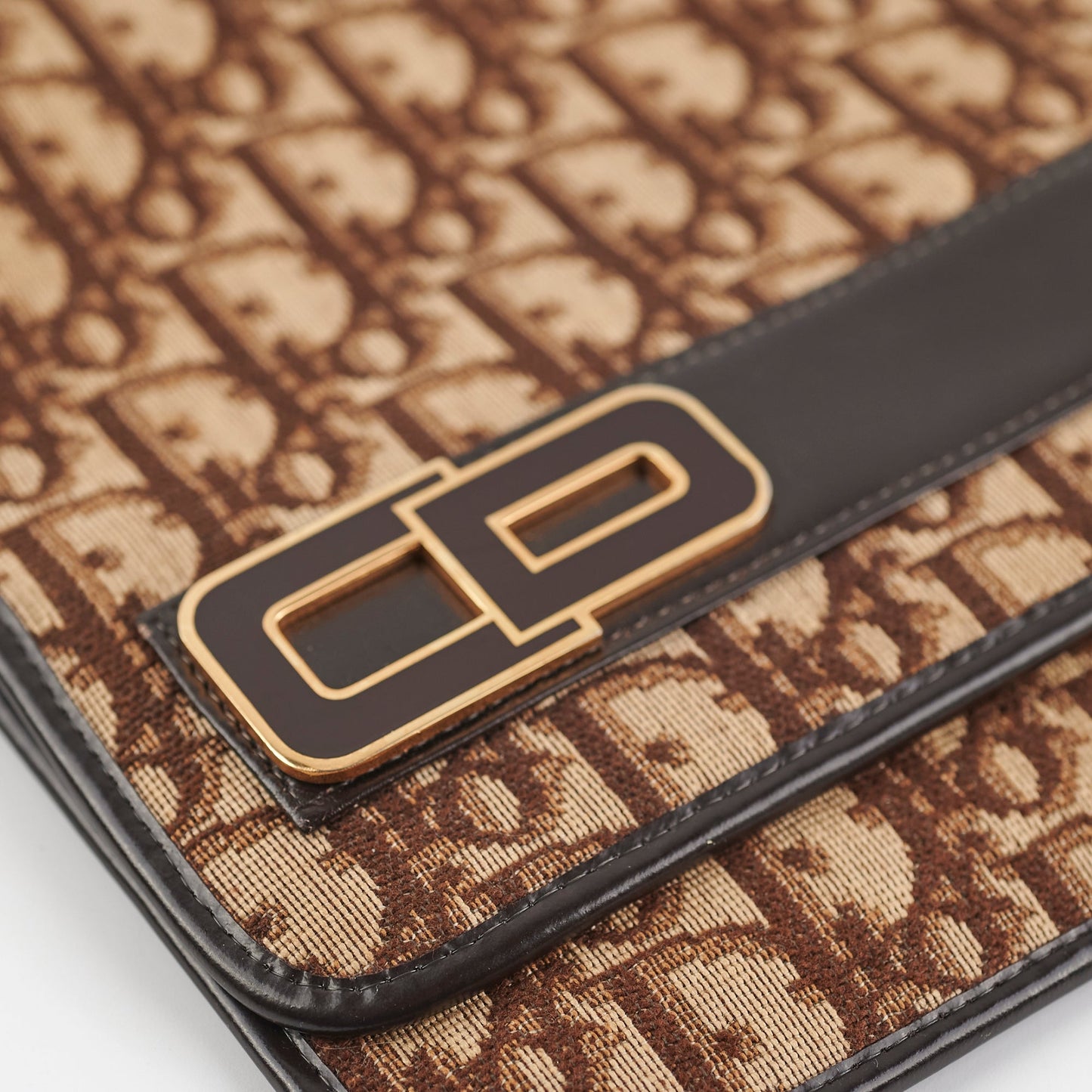 Christian Dior Vintage Brown Pouch