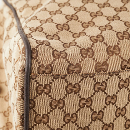 Gucci Monogram Canvas Duffle Bag