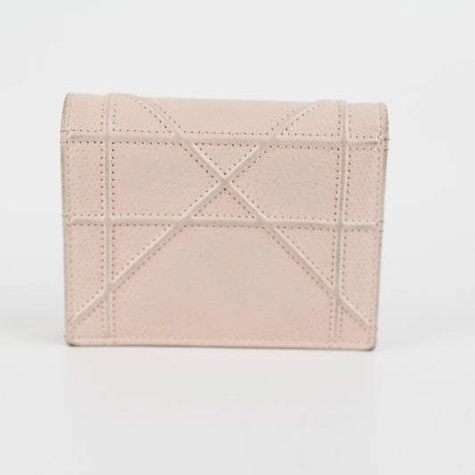 Dior Compact Wallet Pink