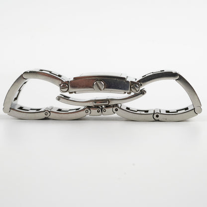 Fendi Silver 6000L Quadro Quartz Watch