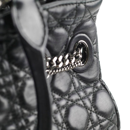 Christian Dior Cannage Chri Chri Tote Black