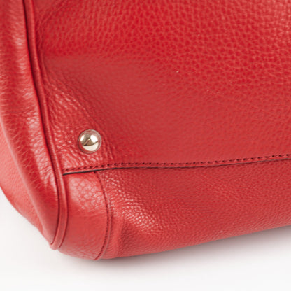 Gucci Soho Boston Red Top Handle Bag