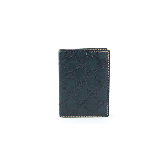 Gucci Leather Green Cardholder Wallet